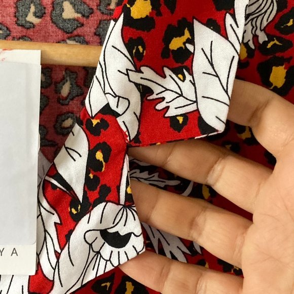 BNWT Matalan Women's Animal Print & Floral Lightweight Summer Blouse UK Size 14 - Picture 8 of 12